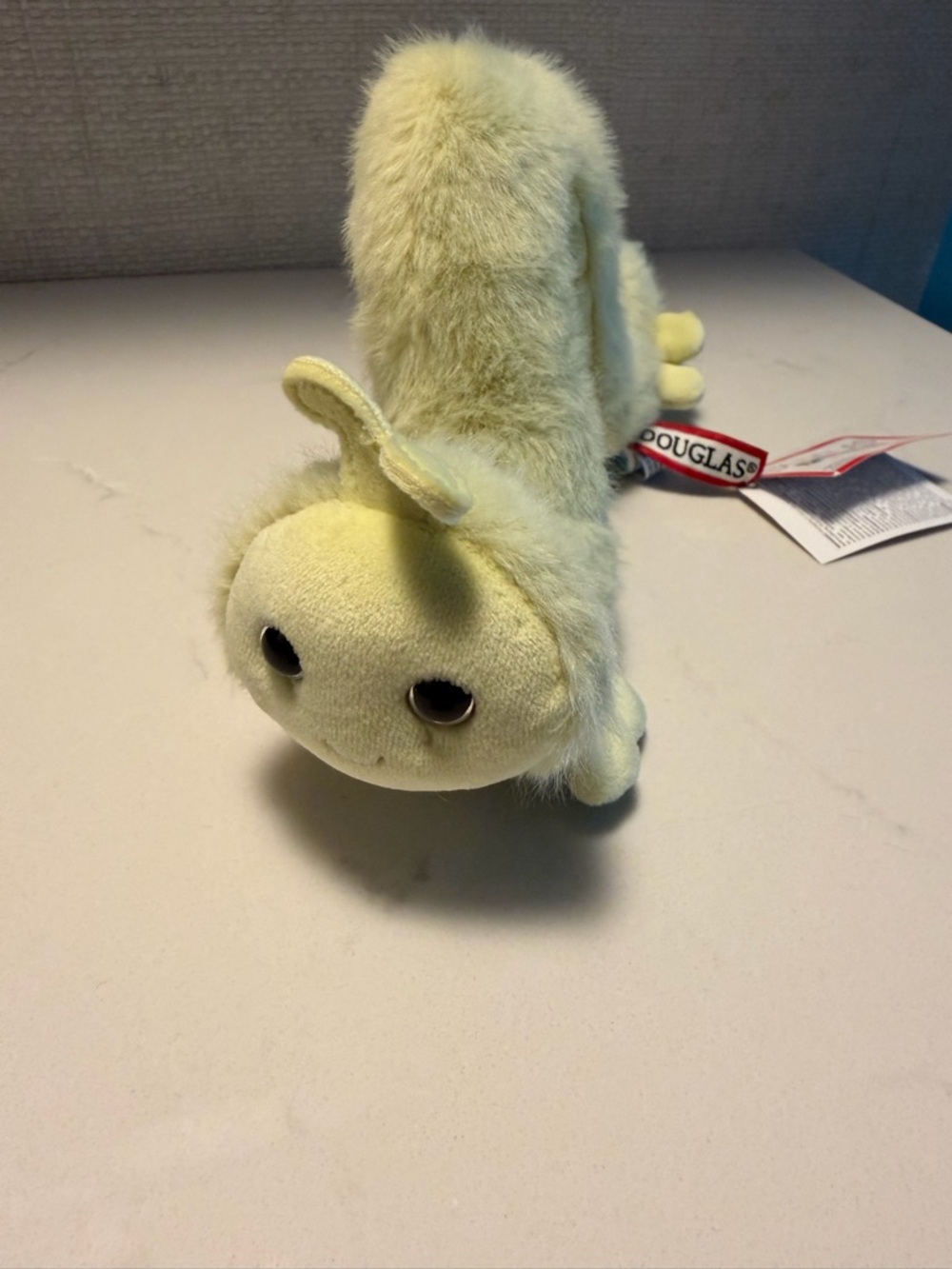 Douglas Light Green Plush Inchy the Inch Worm Plush Toy NWT